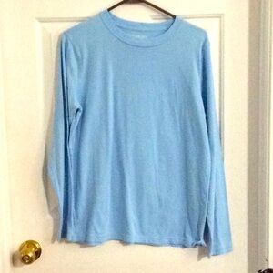 Long-sleeve T-Shirt. Blue